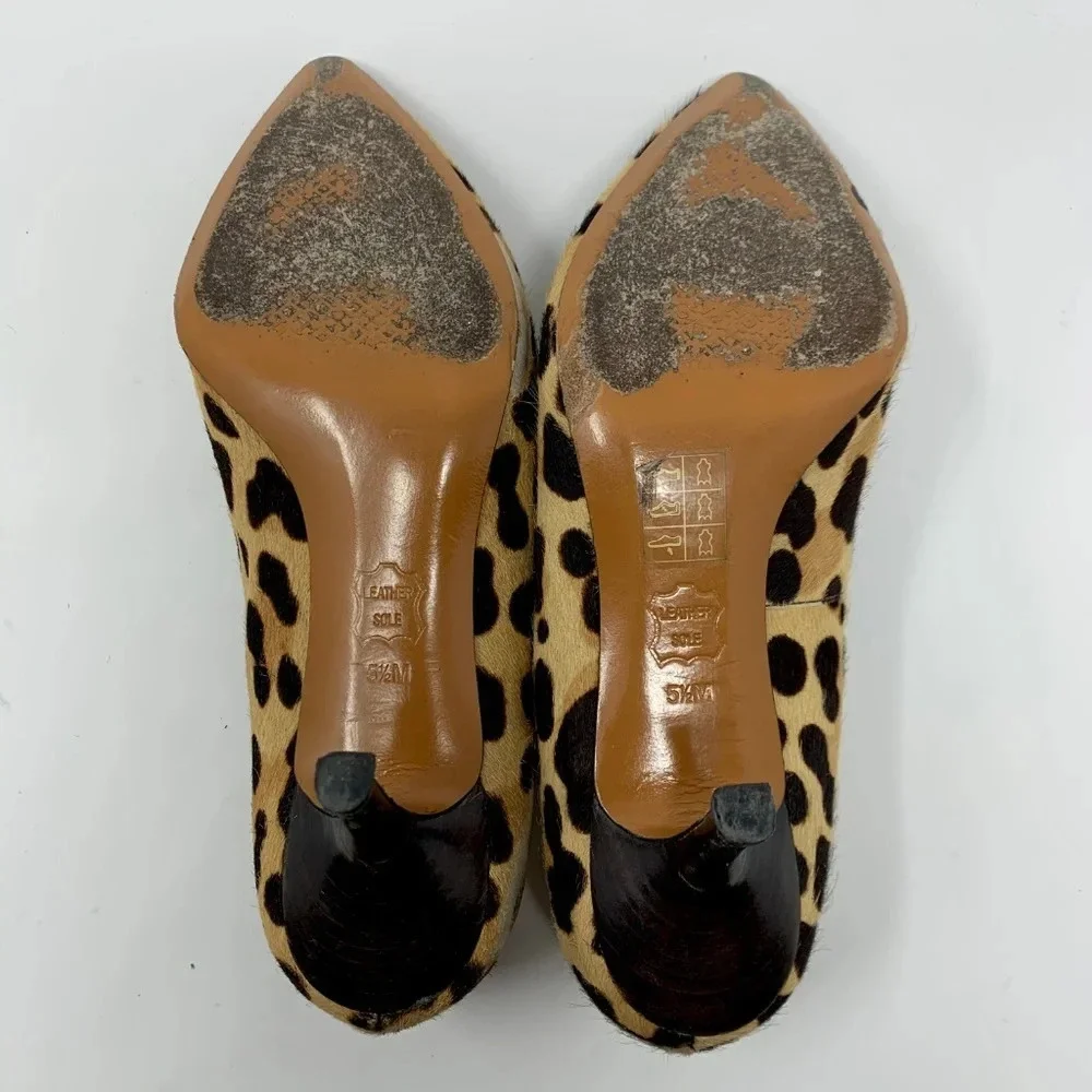 Tory Burch Elizabeth Calf Hair Pump Leopard‎ Print